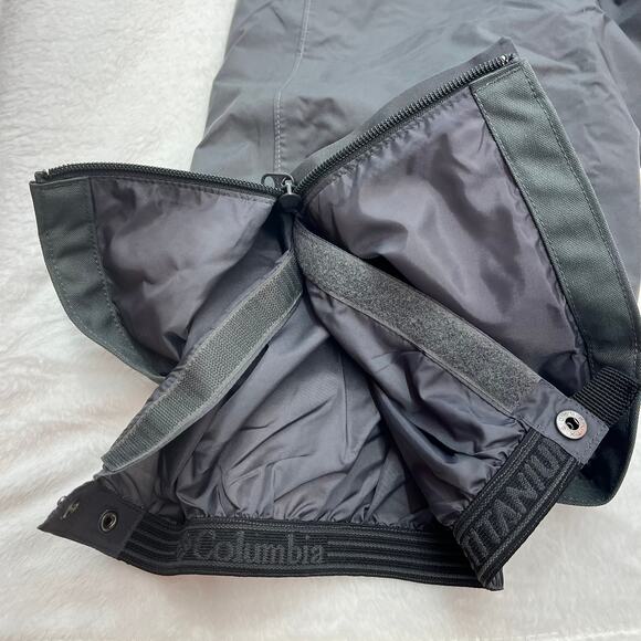 Columbia Gray Snow King Insulated Omni-Tech Cargo Pants Cargo Ski Size Large - Picture 5 of 16